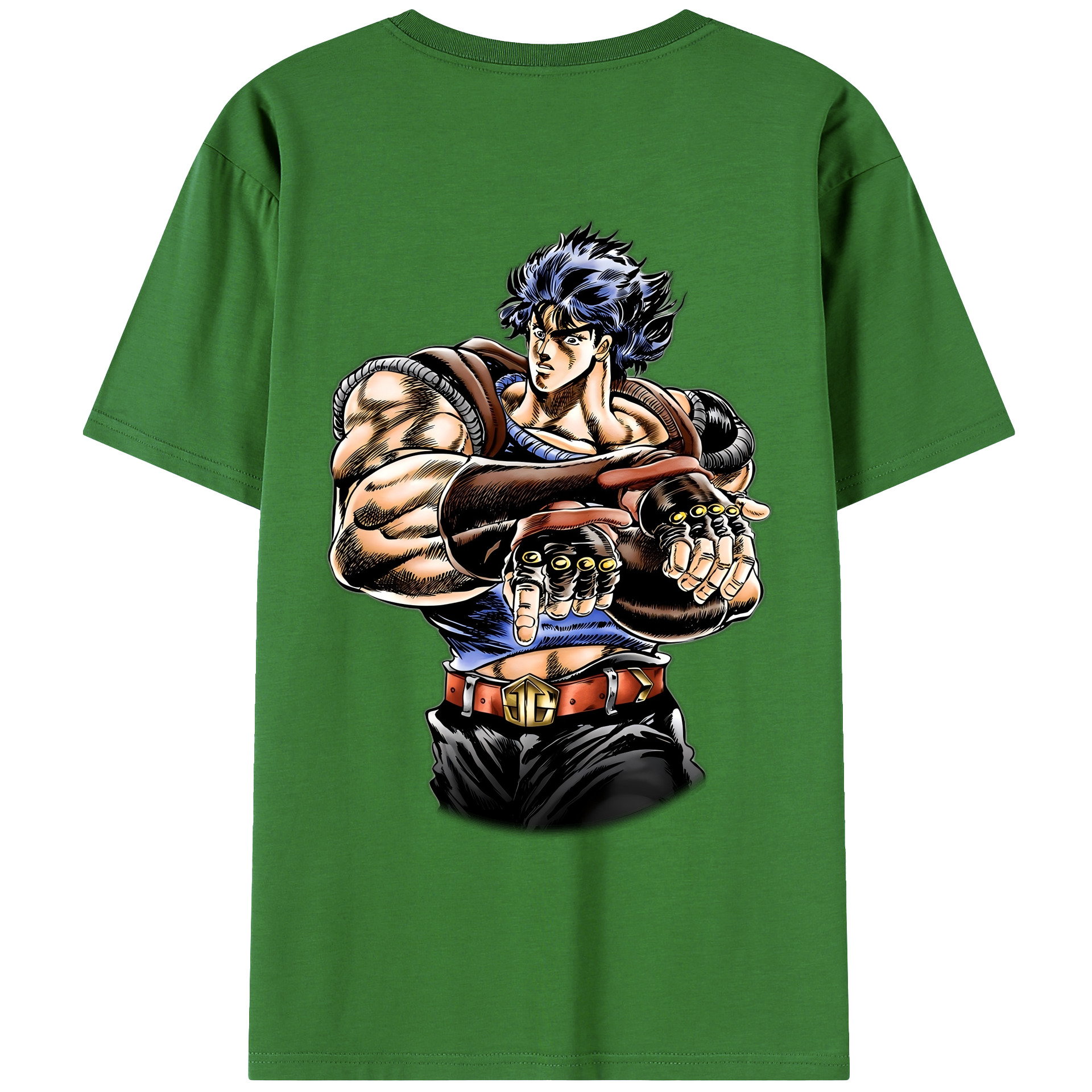 （画像用） ジョジョの奇妙な冒険 /ジョナサン?ジョースター JoJo's Bizarre Adventure Jonathan Joestar レディース半袖Tシャツ(バックプリント)